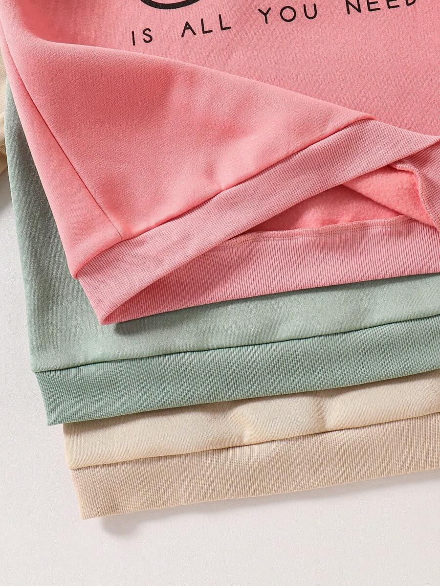 bluza z nadrukiem 3-pack