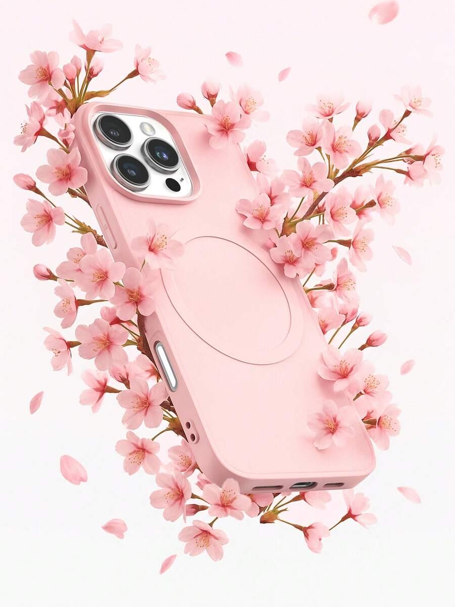 RÓŻOWE ETUI NA TELEFON iPhone 16 plus