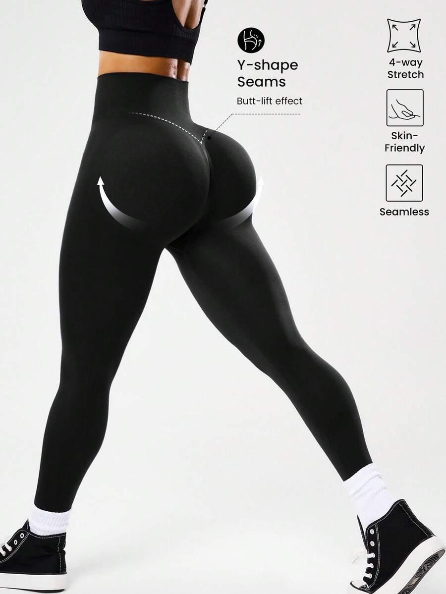 CZARNE LEGGINSY WYSOKI STAN 