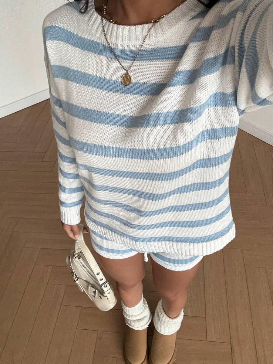 sweter spodenki komplet