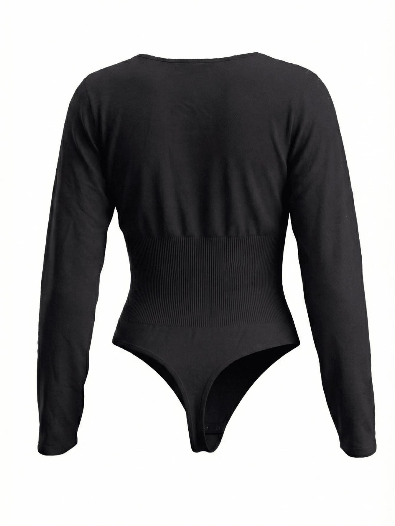 BODY PLUS SIZE STRINGI Z DŁUGIM RĘKAWEM