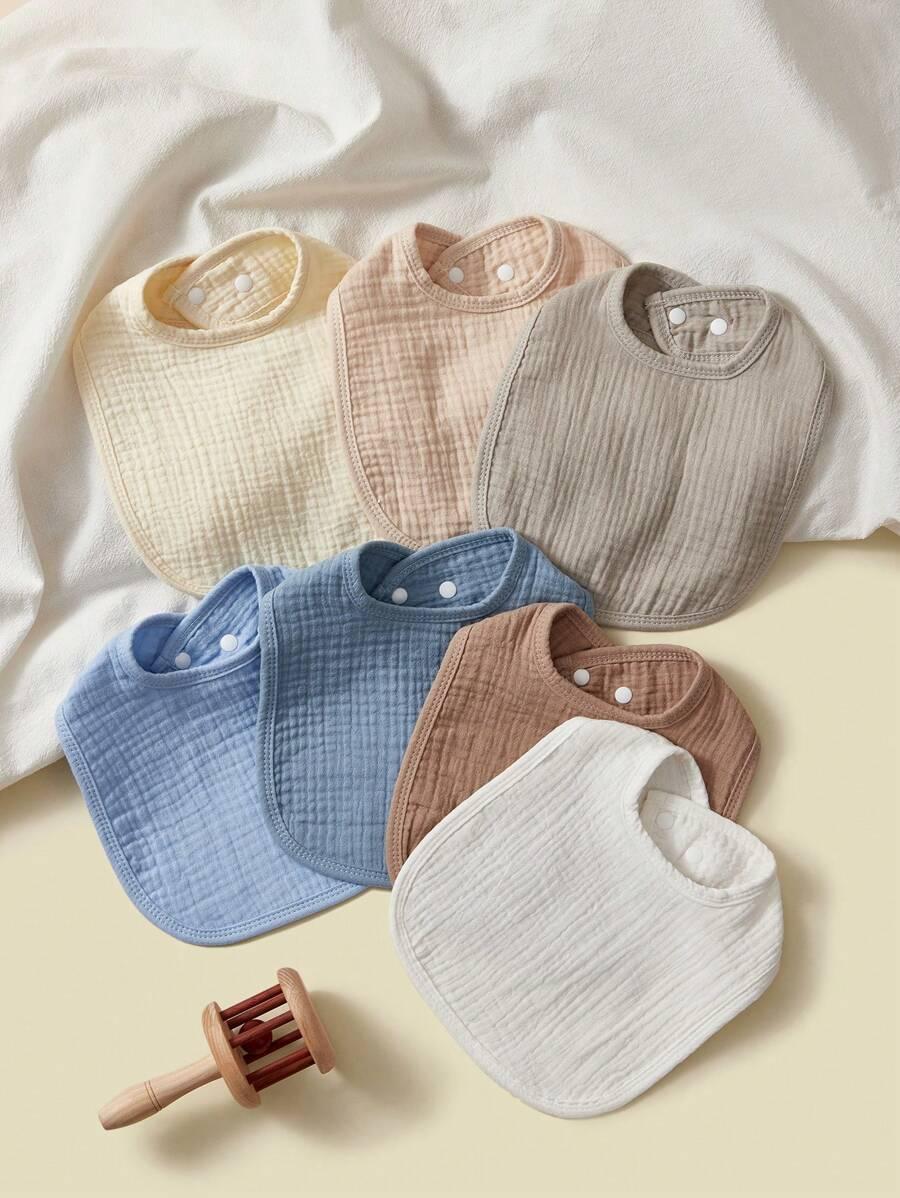 bawełniane śliniaki 7-pack