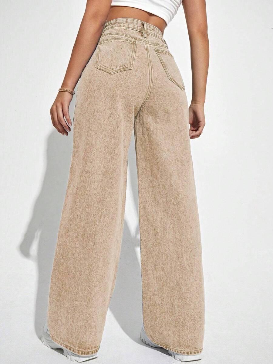 SPODNIE JEANS PROSTA NOGAWKA
