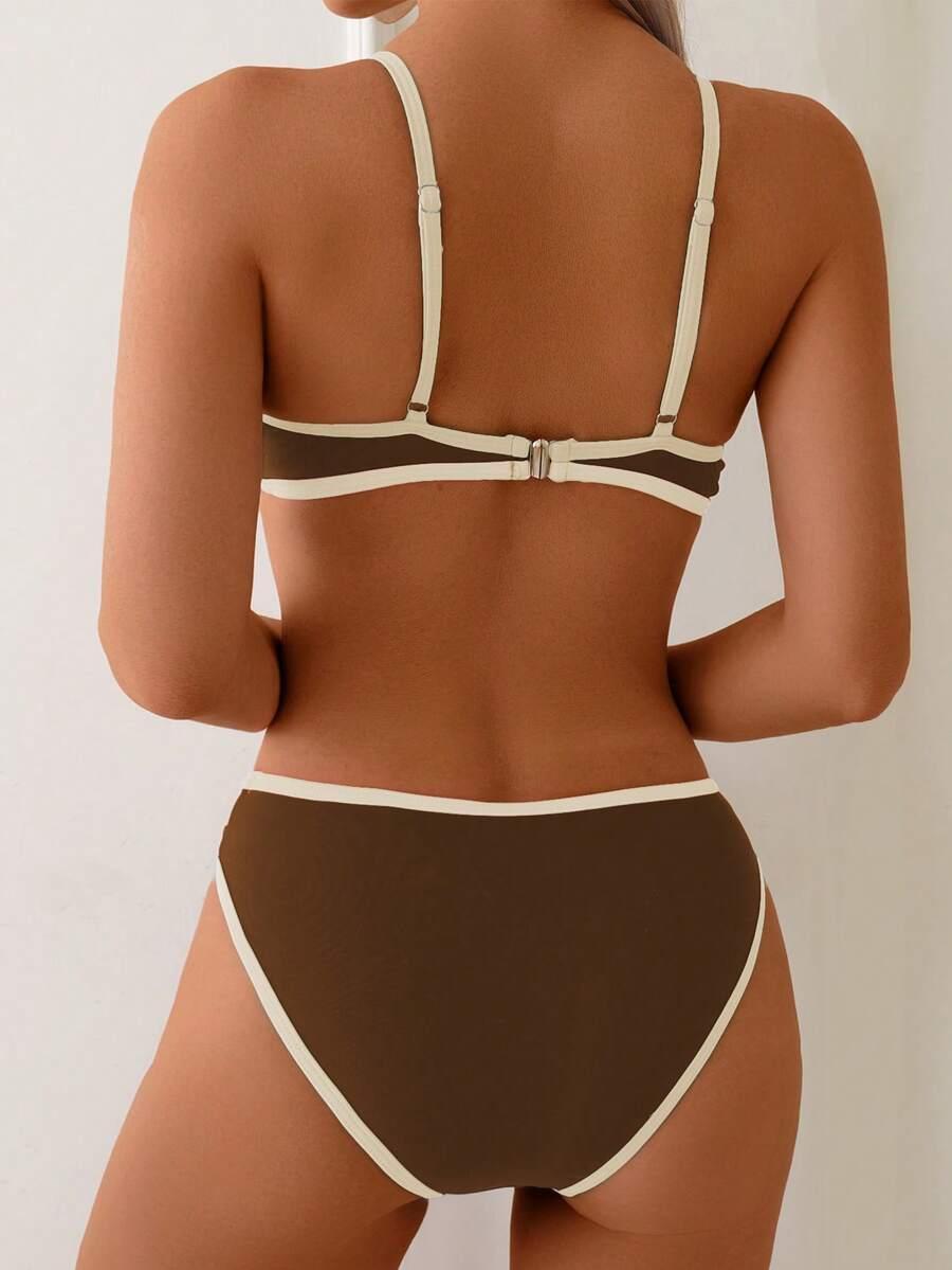 BRĄZOWY DÓŁ OD BIKINI