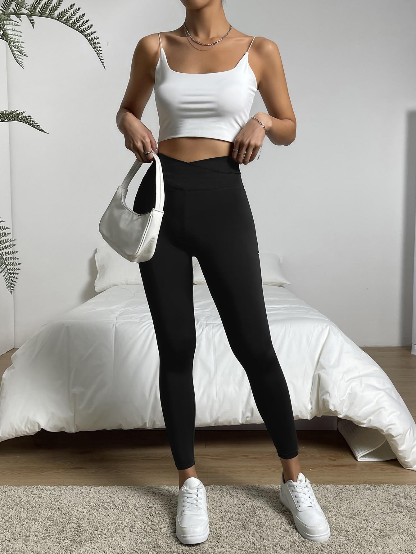 CZARNE LEGGINSY BASIC