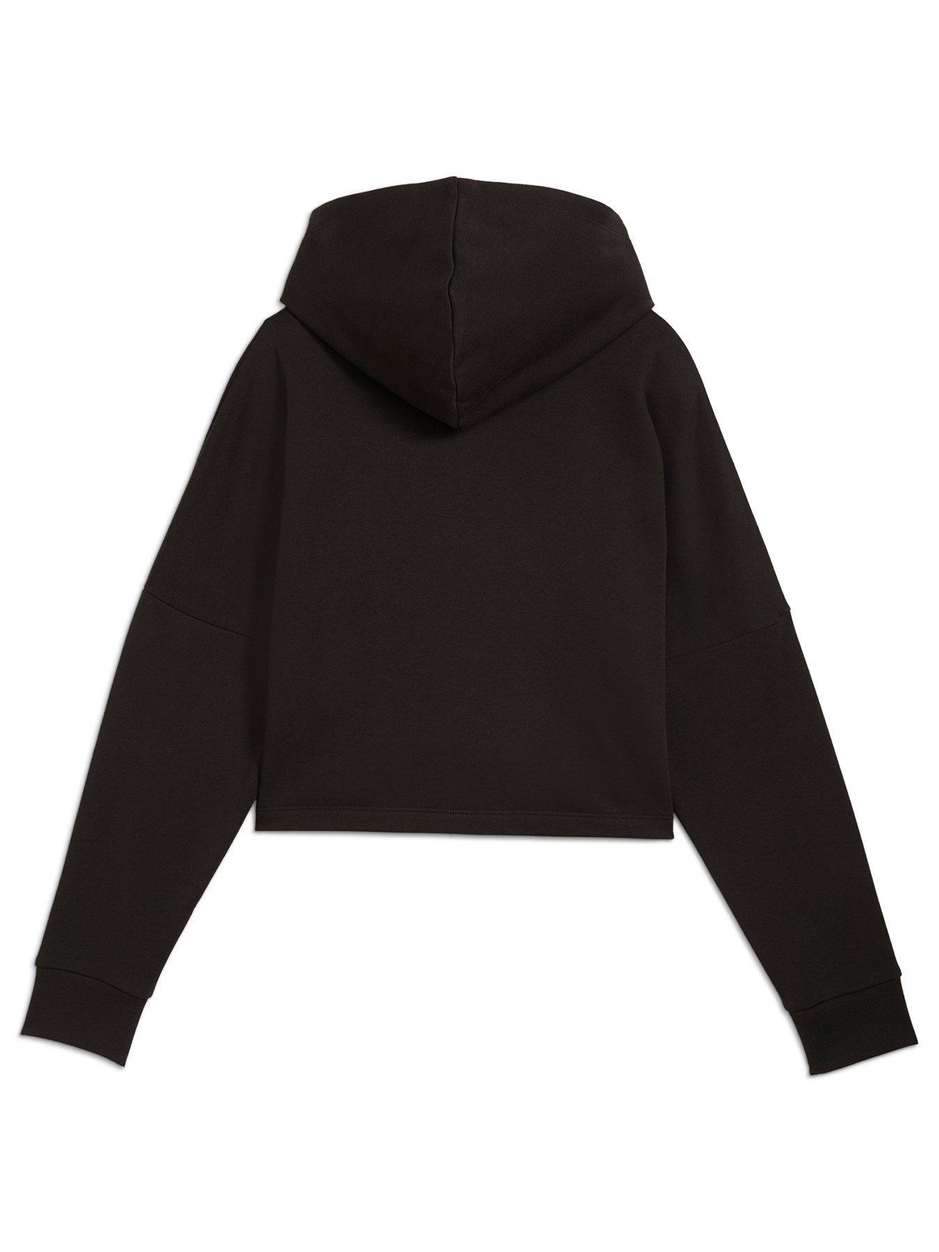 PUMA DZIEWCZĘCA  KRÓTKA BLUZA Z KAPTUREM 671134