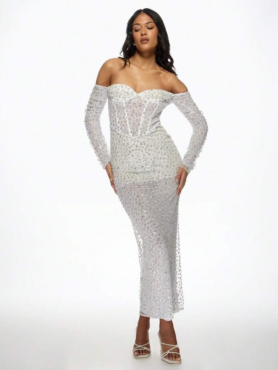 ELEGANCKA MAXI SUKIENKA 