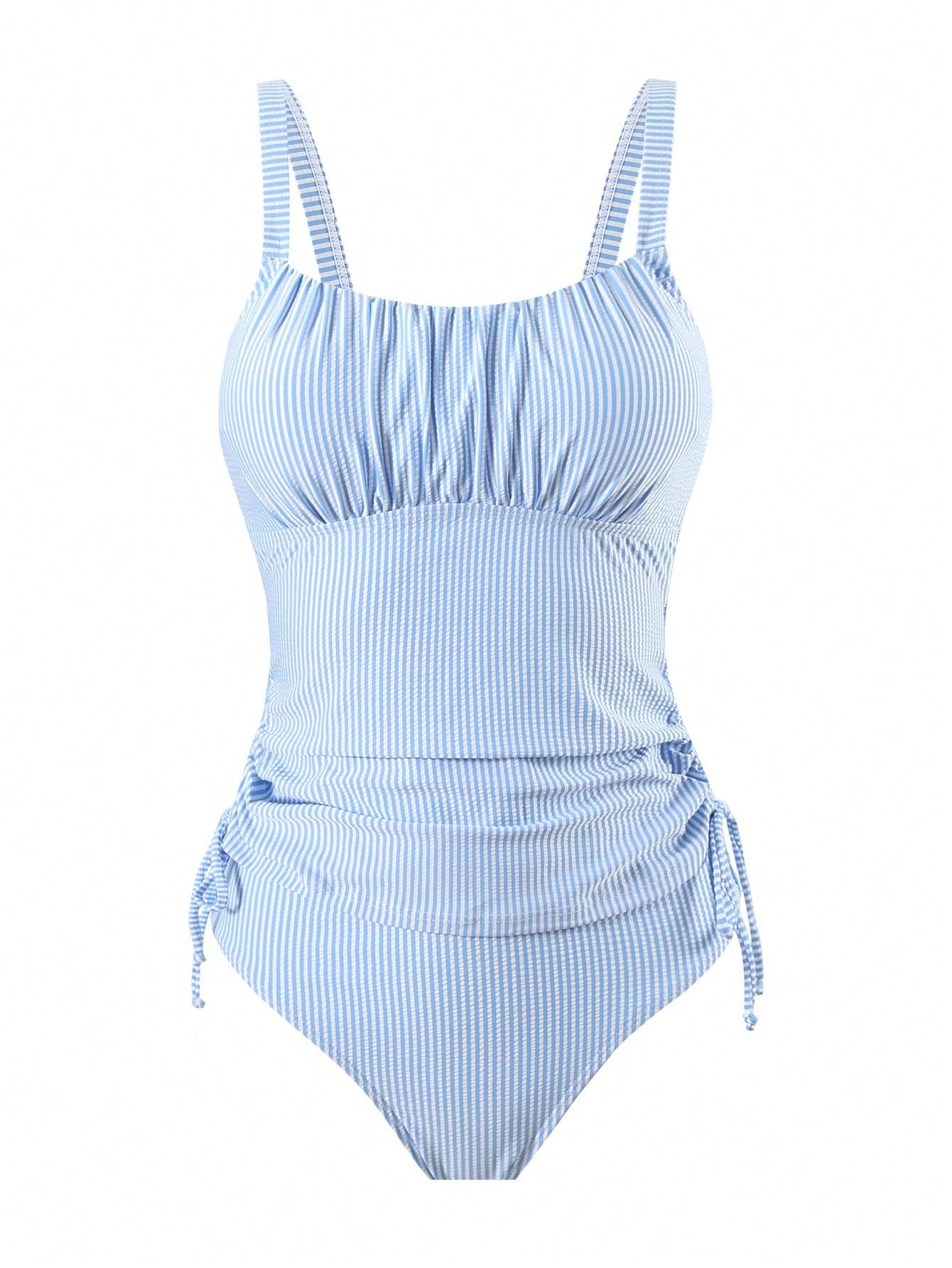 DWUCZĘŚCIOWY STRÓJ KĄPIELOWY TANKINI 