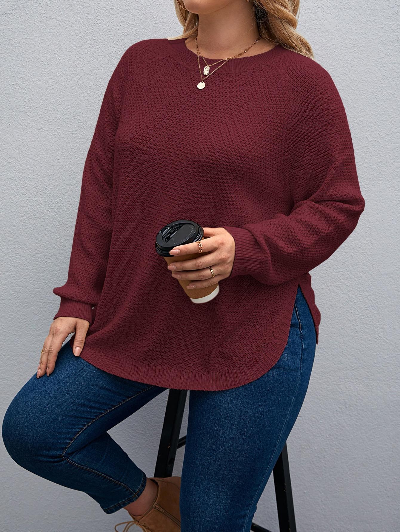 SWETER BORDOWY DAMSKI