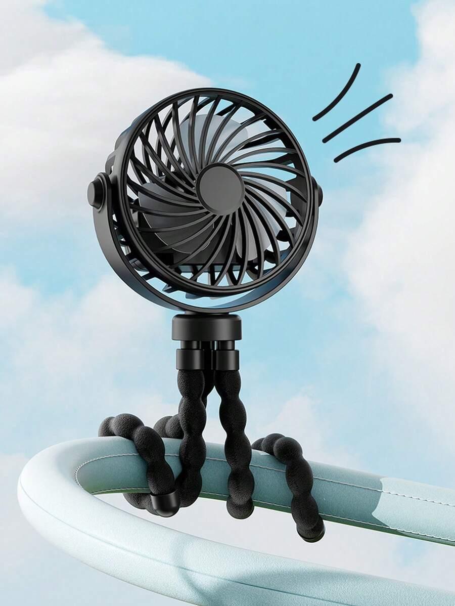 CZARNY MINI WENTYLATOR