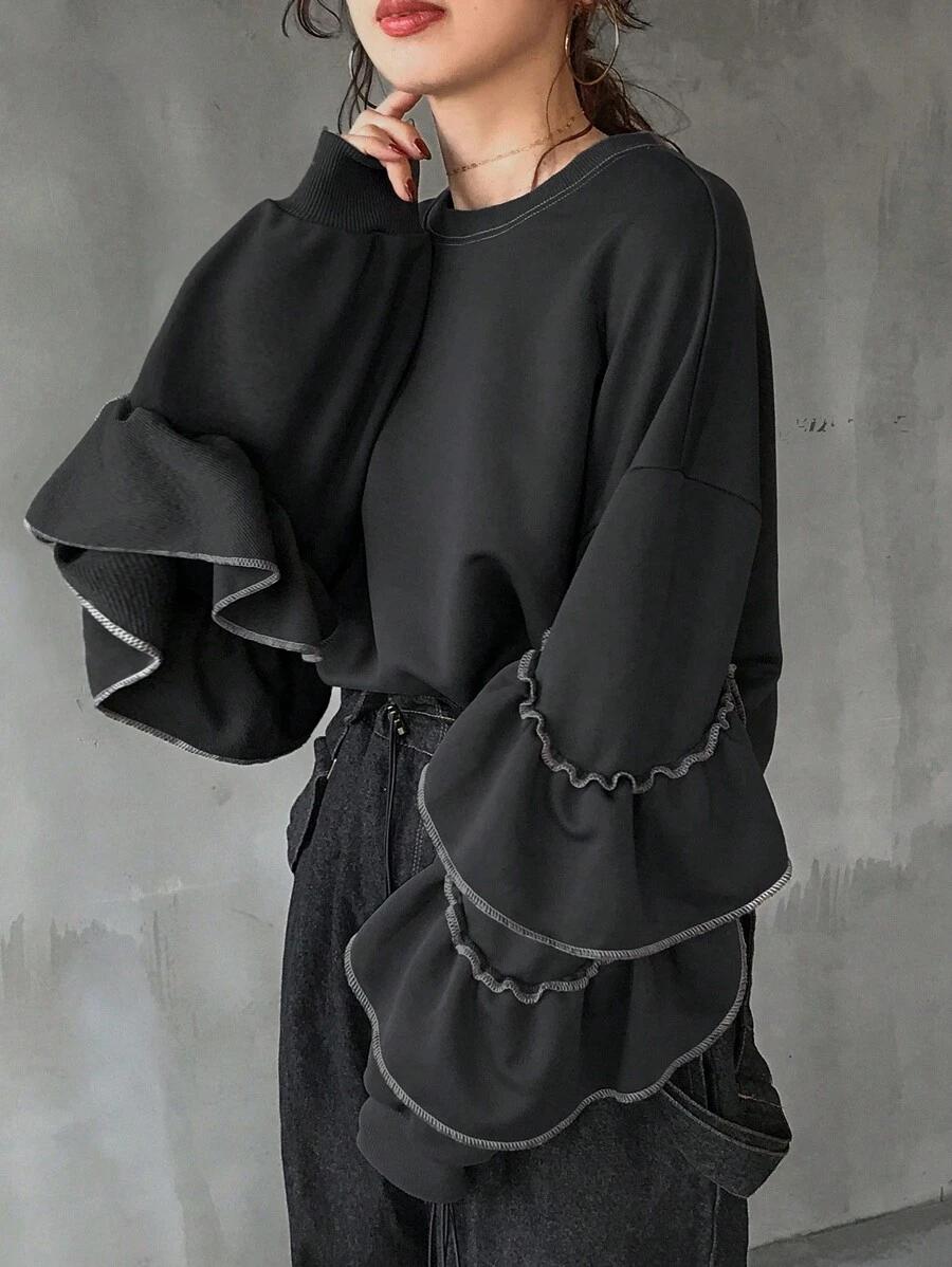 BLUZA DAMSKA WKŁADANA PRZEZ GŁOWĘ