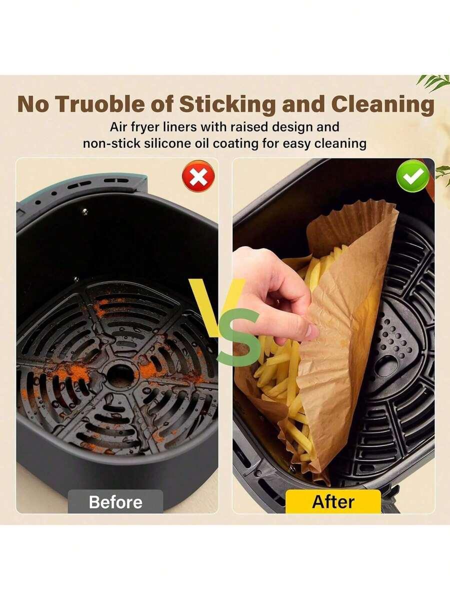 papierowy wkład do air fryer 100-pack