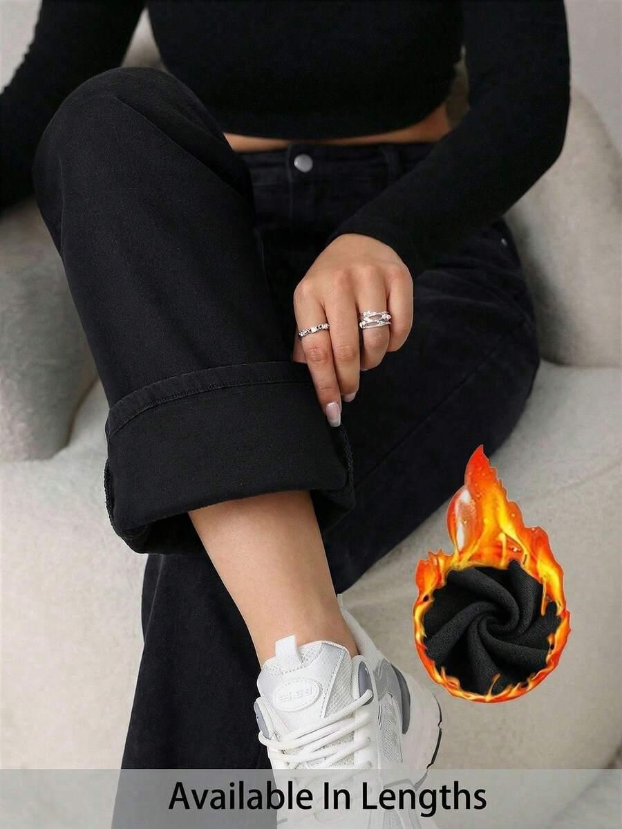 czarne spodnie jeans 