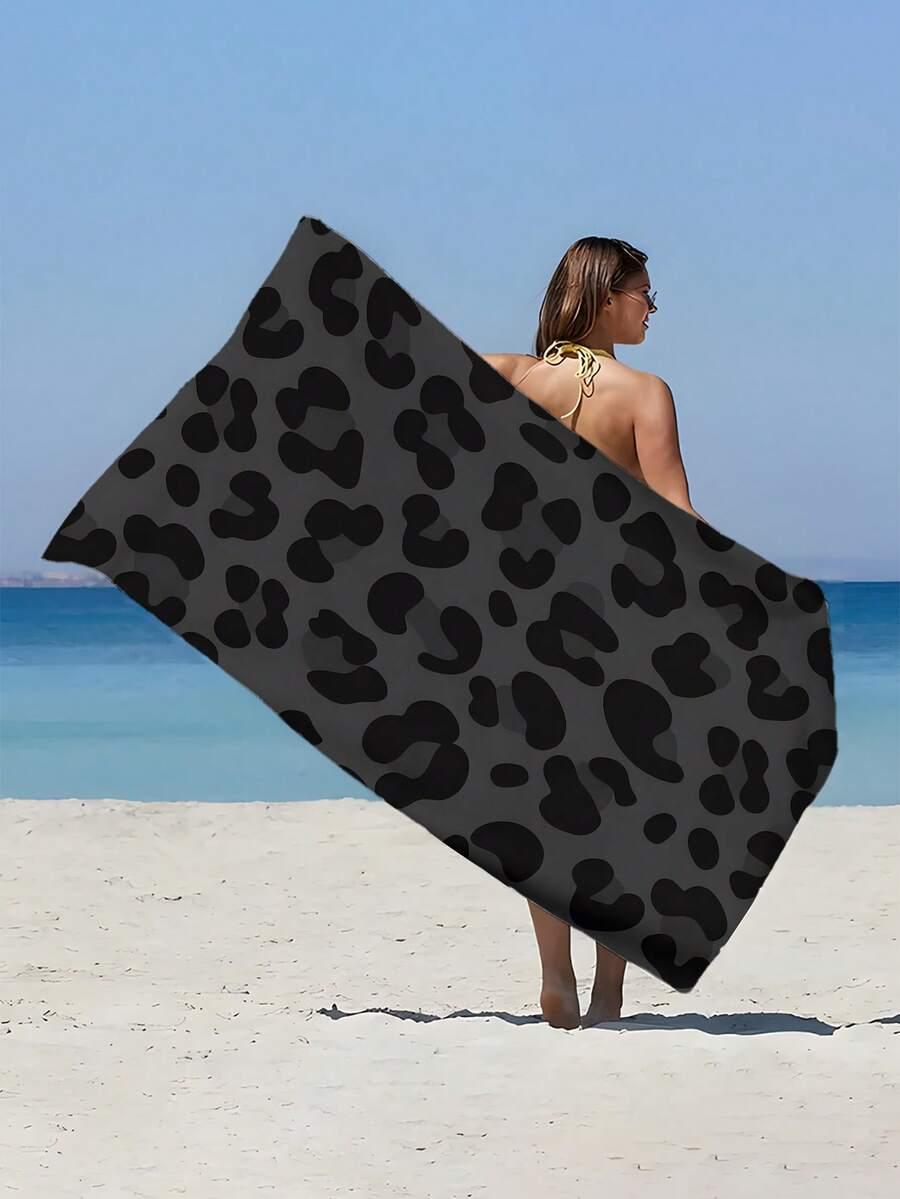 plażowy ręcznik animal print