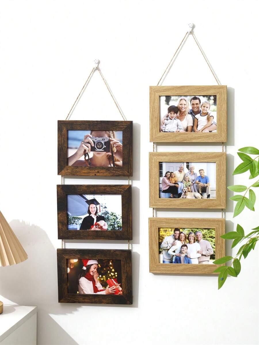 czarna ramka na zdjęcia 3-pack