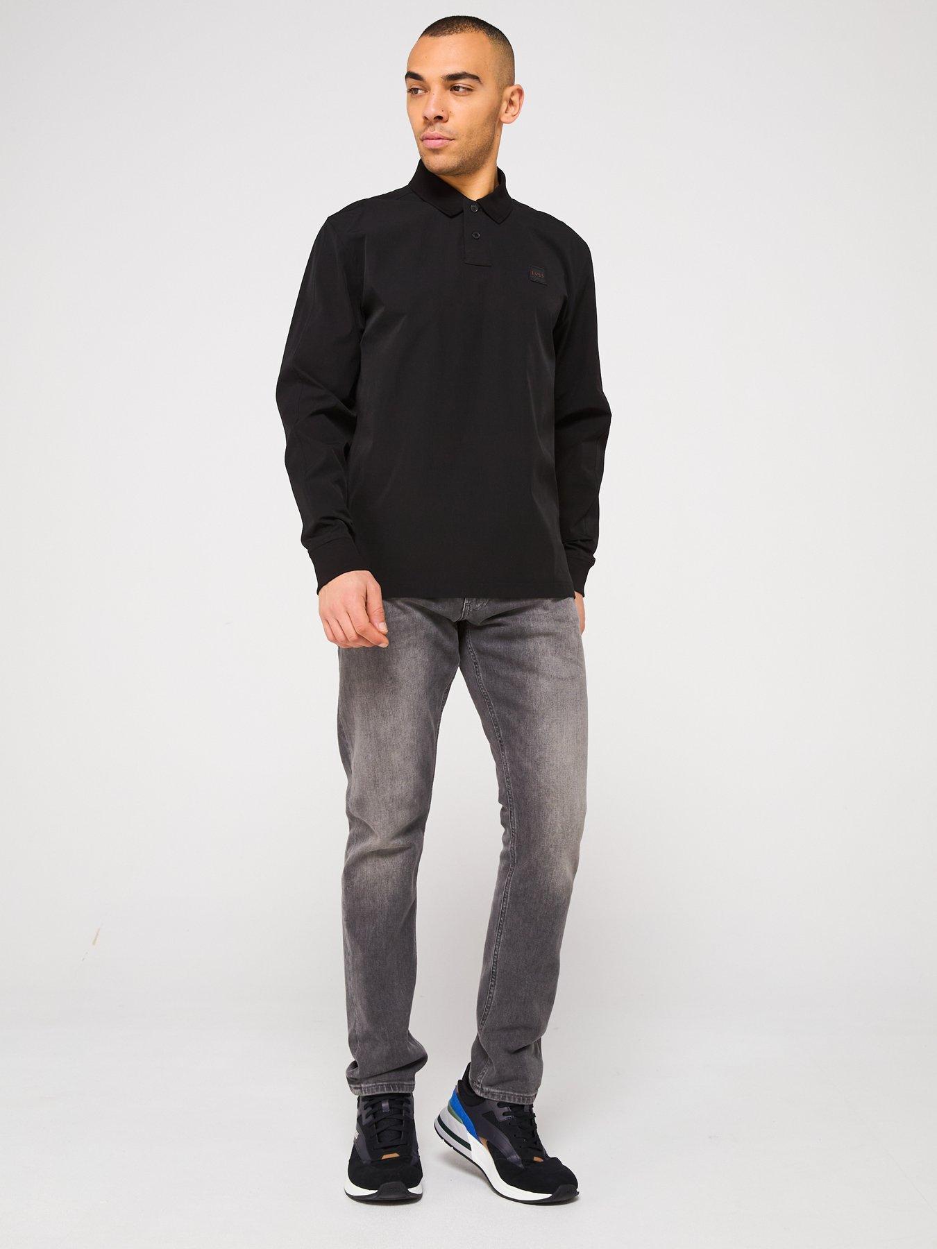BOSS KOSZULKA POLO Z DŁUGIM RĘKAWEM 50535194