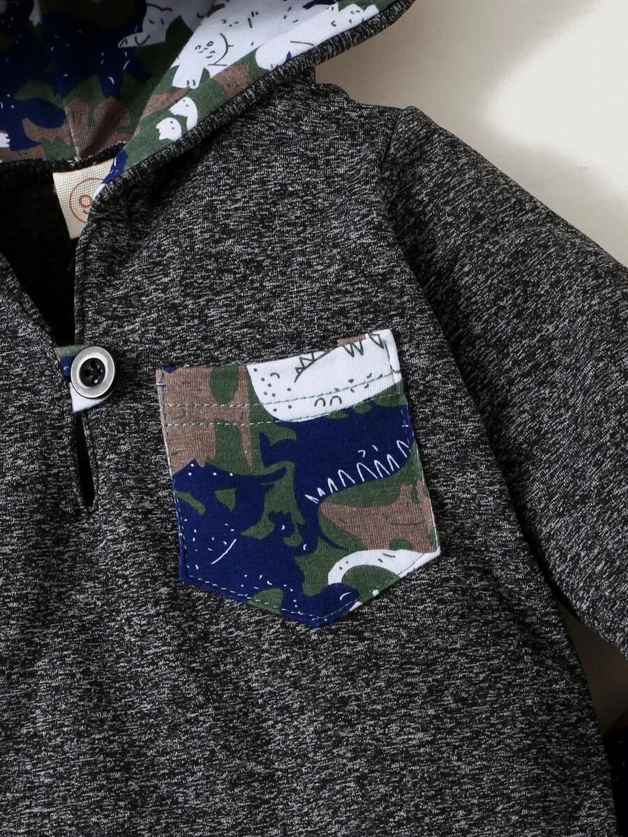 komplet dresowy bluza spodnie print