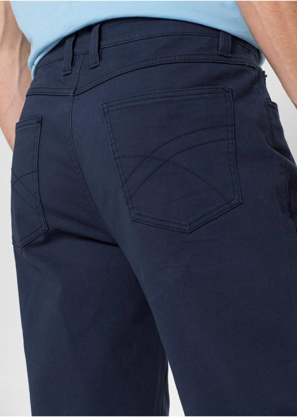 GRANATOWE SPODNIE JEANS