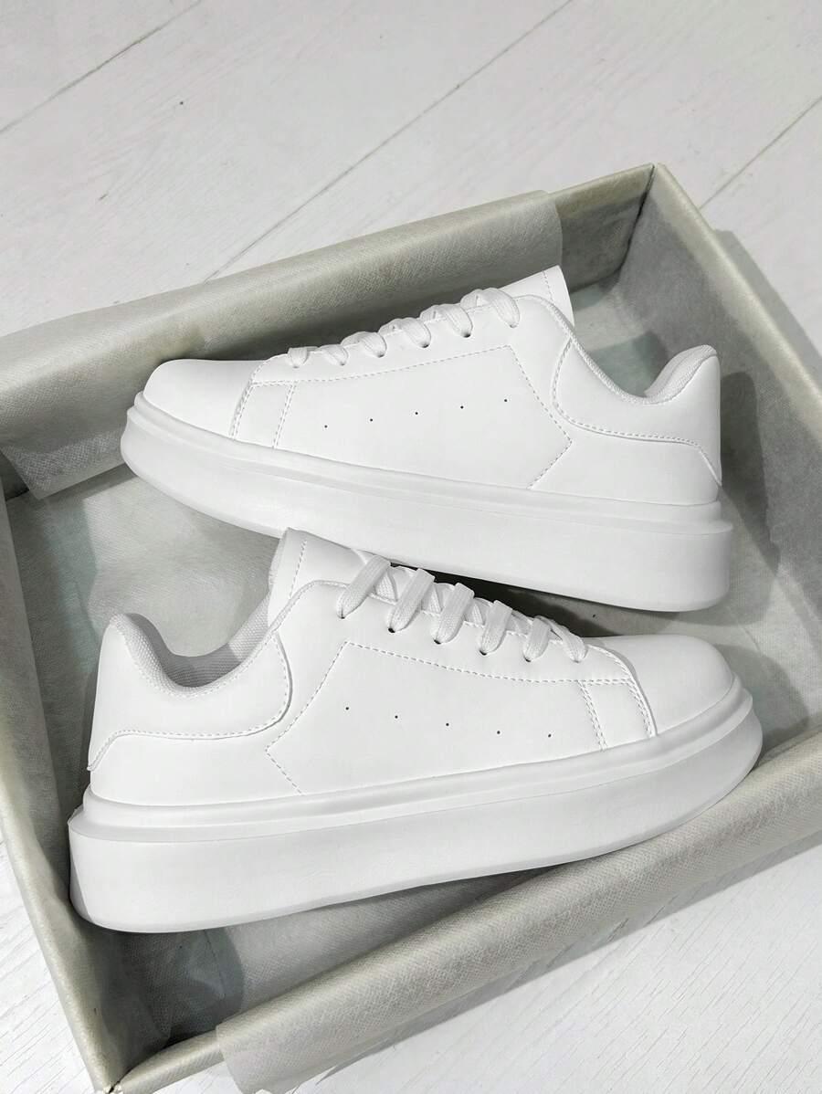 SNEAKERSY MĘSKIE BIAŁE