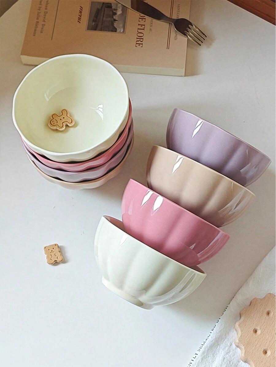 kremowa  ceramiczna miska 350ml