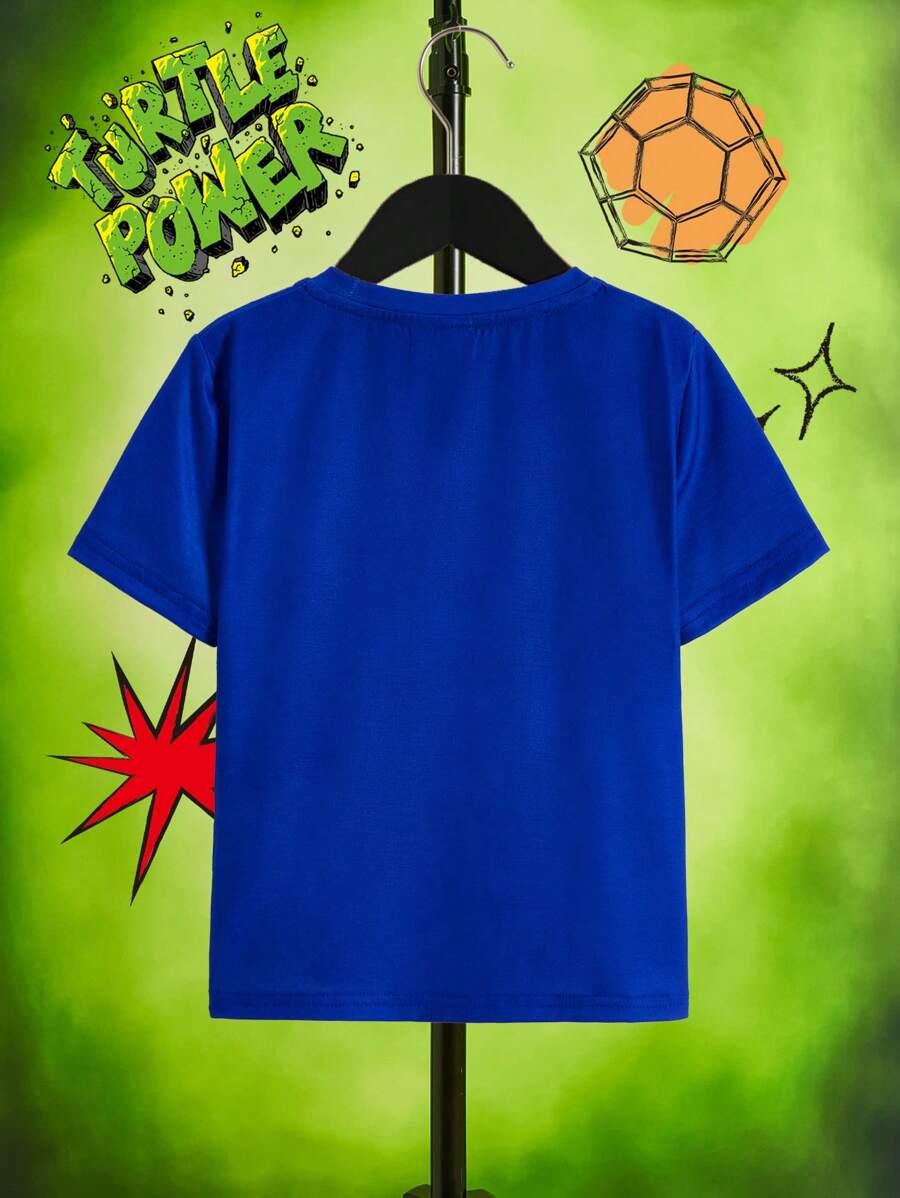 T-SHIRT CHŁOPIĘCY Z NADRUKIEM 
