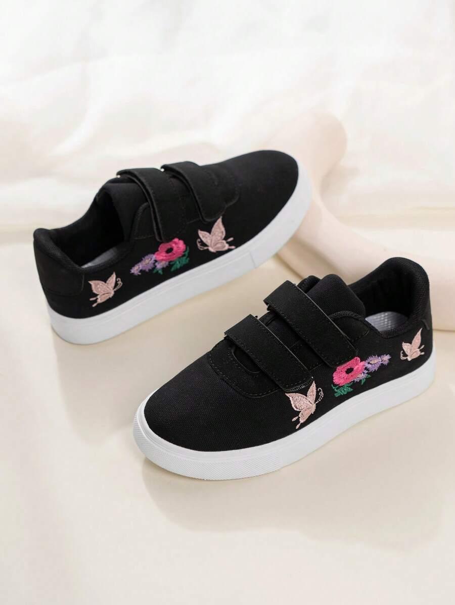CZARNE BUTY SPORTOWE HAFT