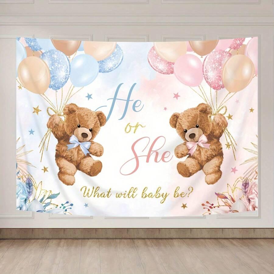tło na przyjęcie baby shower