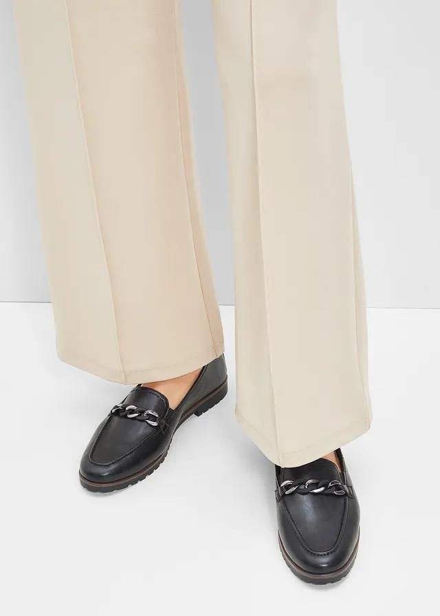 BUTY LOAFERS Z OZODBNYM ŁAŃCUCHEM