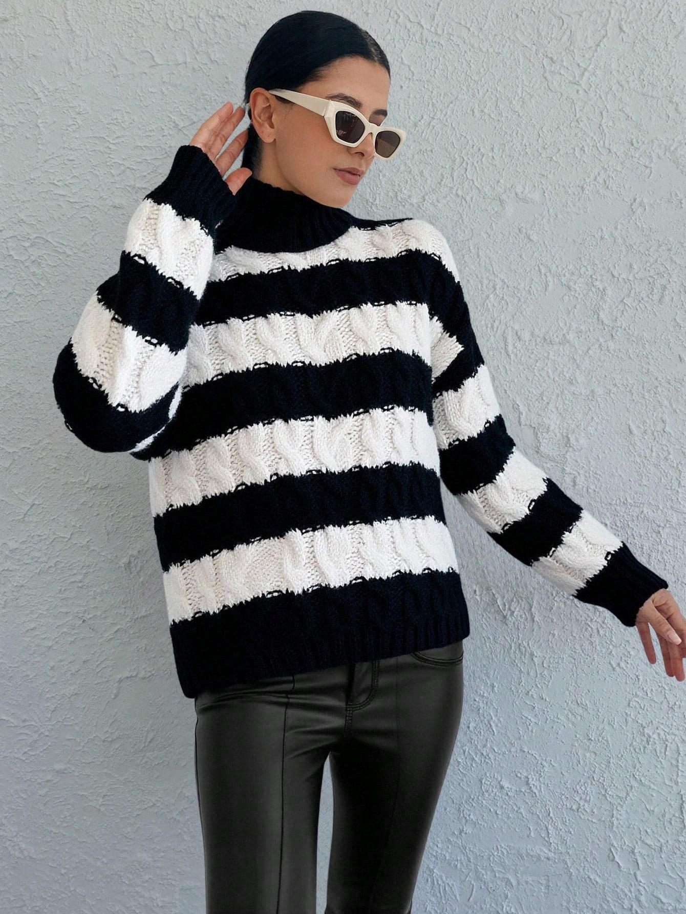 SWETER DAMSKI W PASKI