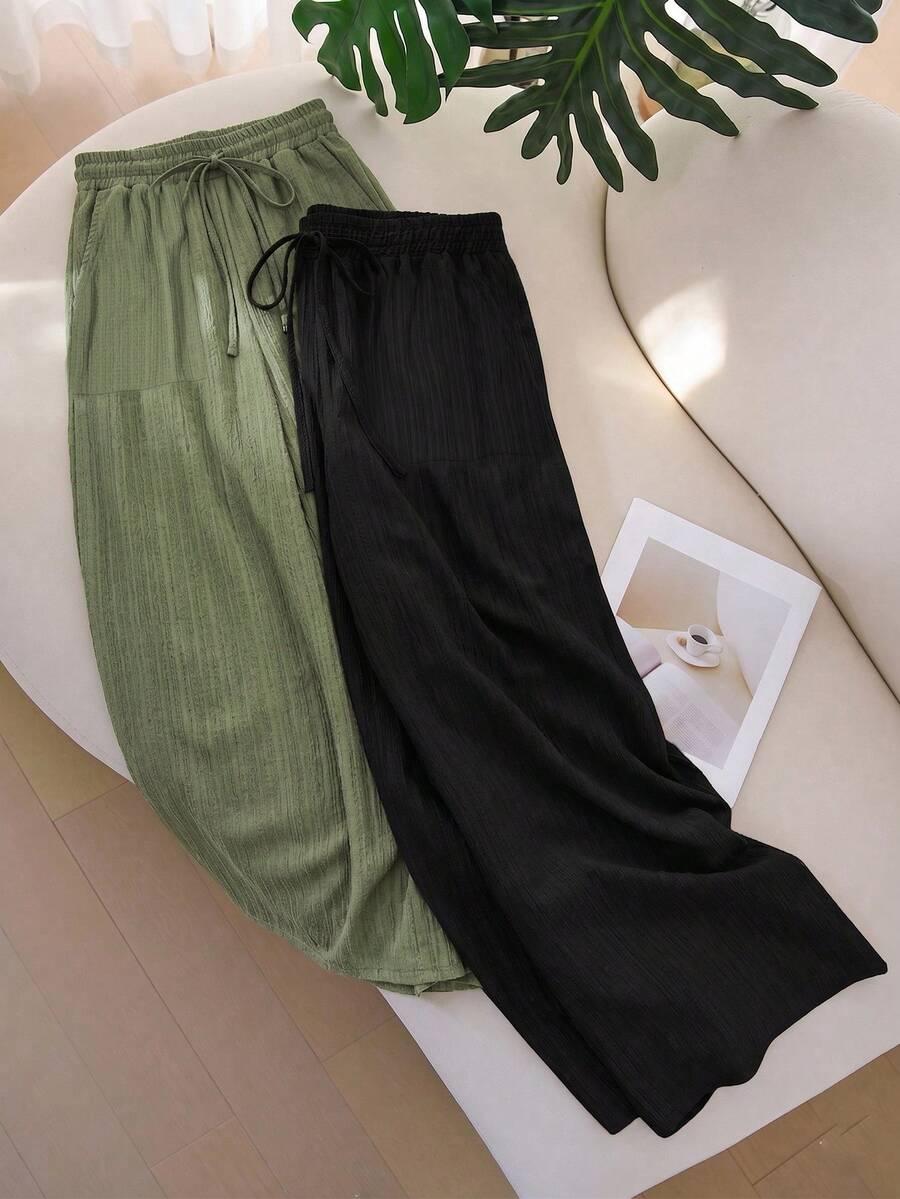 ZIELONE SPODNIE CASUAL