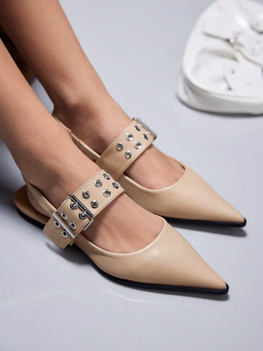 PŁASKI BUTY STYL PUNK