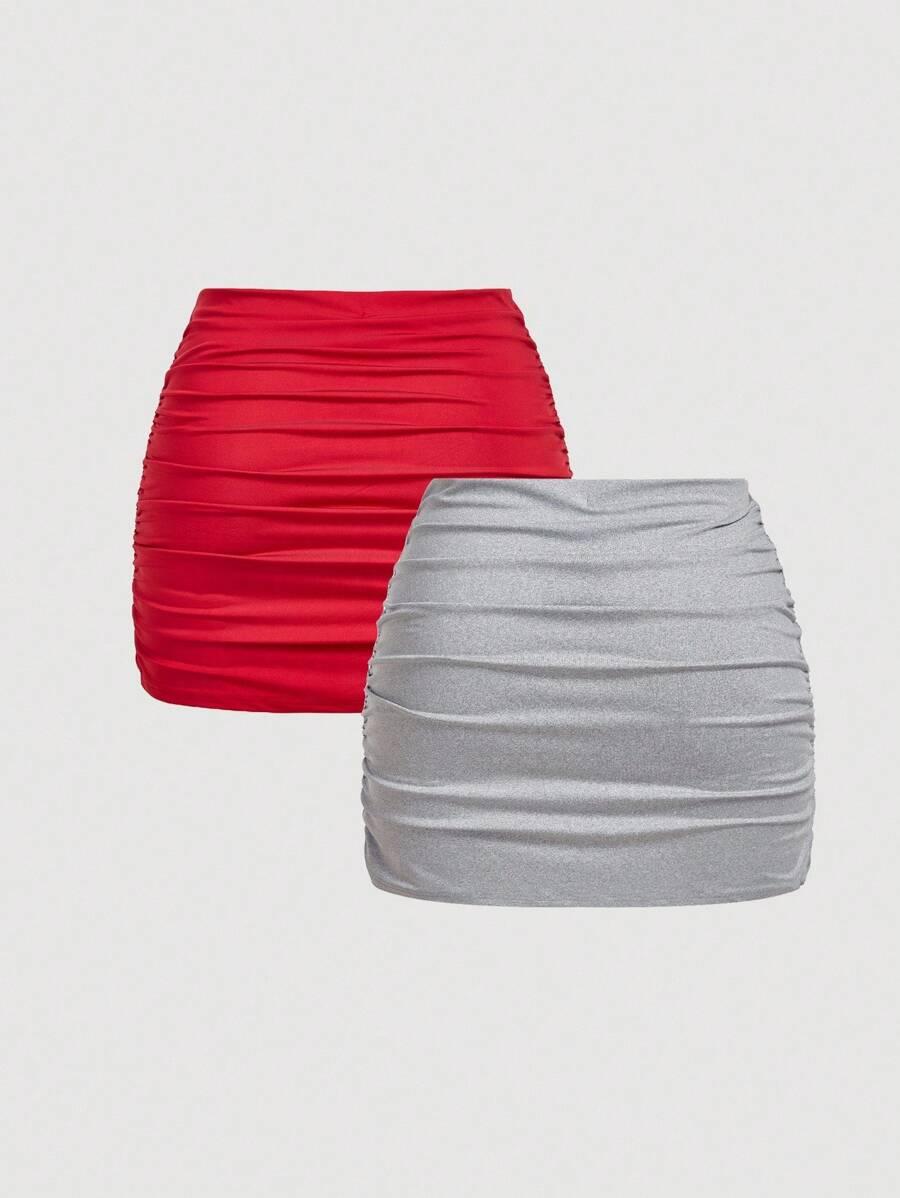 SPÓDNICA MINI MARSZCZENIE 2-pack