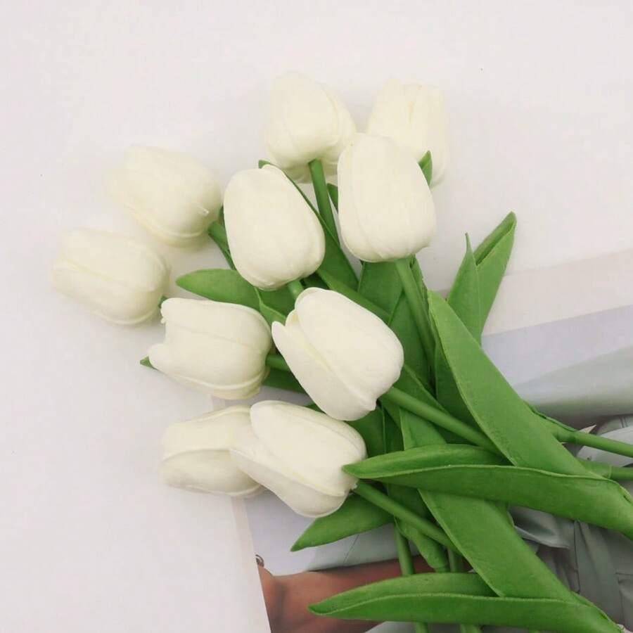 sztuczne kwiaty tulipan 18-pack