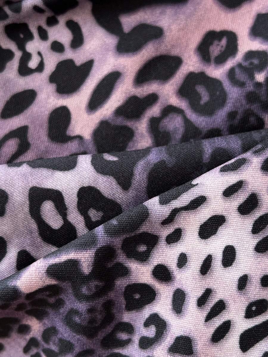 ASYMETRYCZNA SUKIENKA V-NECK