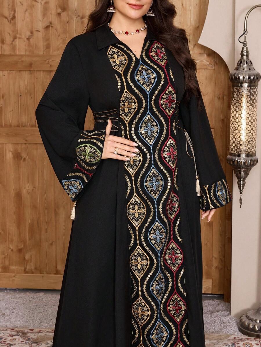czarna maxi sukienka