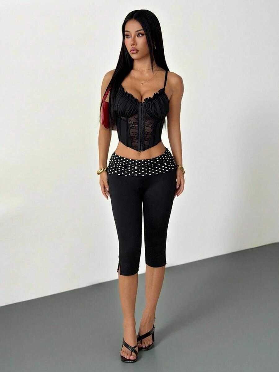 LEGGINSY DAMSKIE 3/4