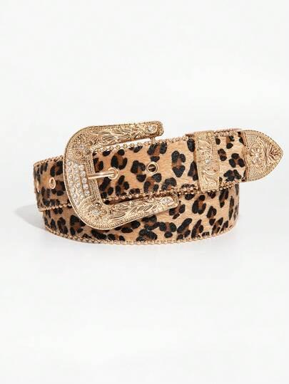pasek animal print 