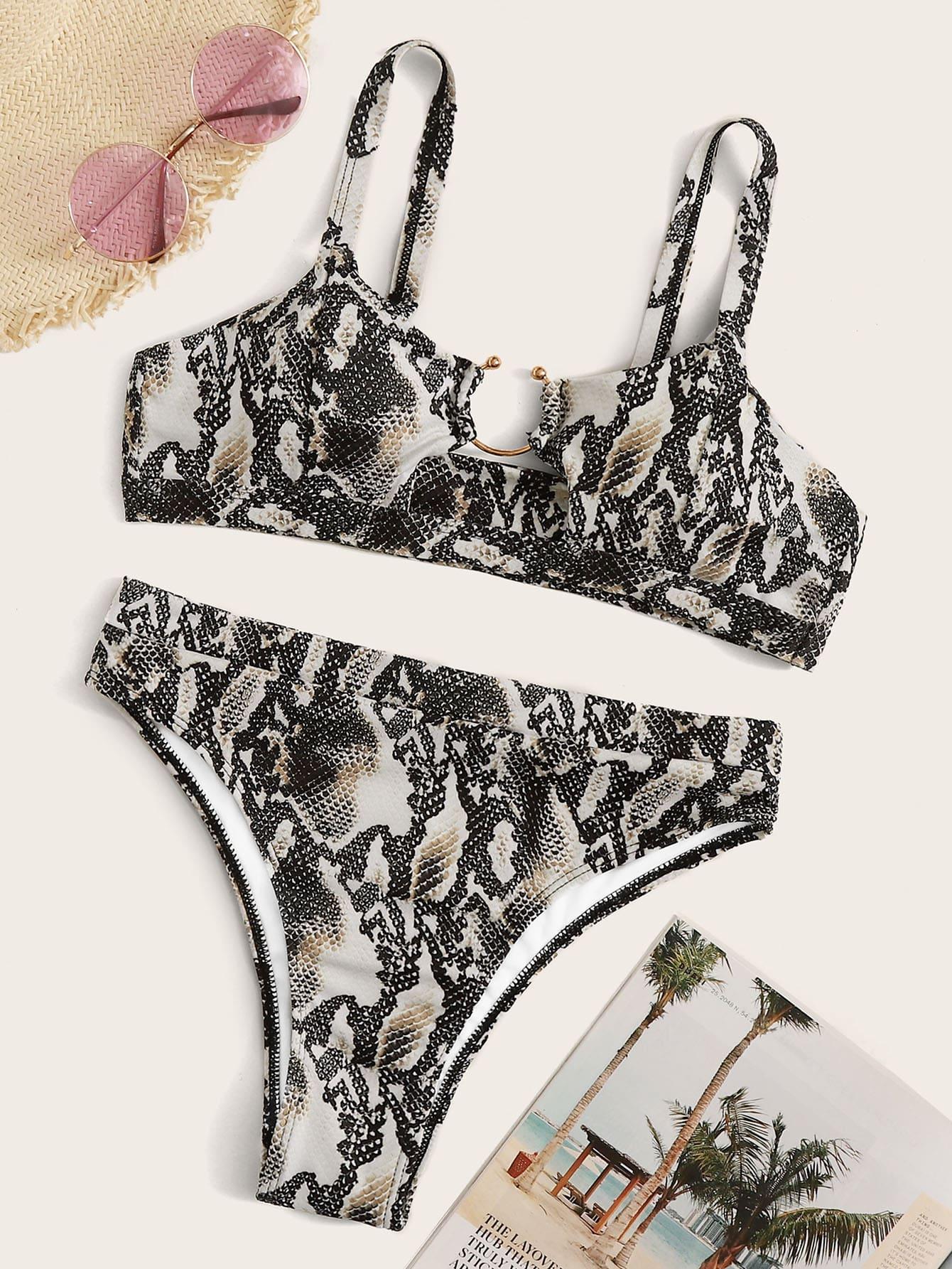 GÓRA OD BIKINI ANIMAL PRINT 