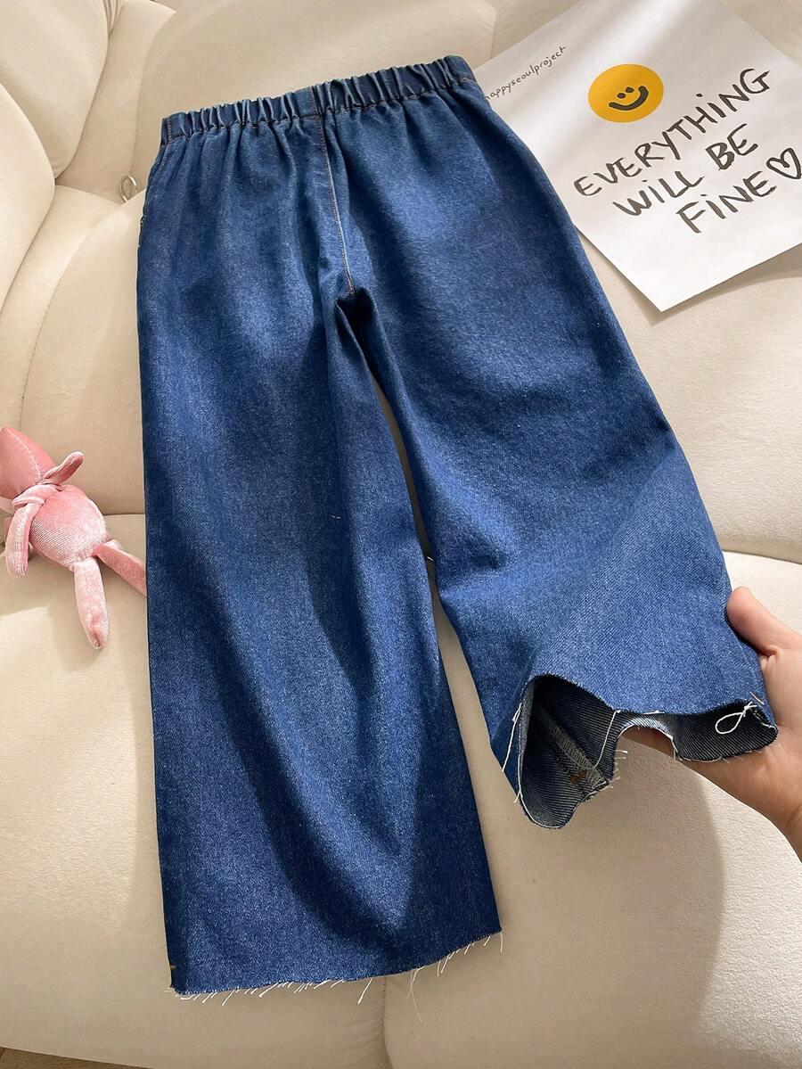 NIEBIESKIE SPODNIE JEANS