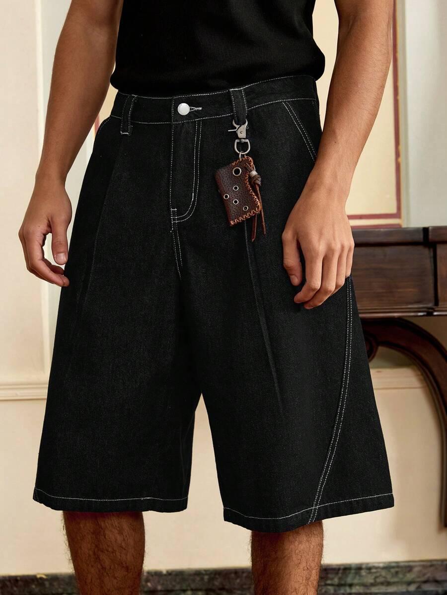 CZARNE SPODNIE JEANS