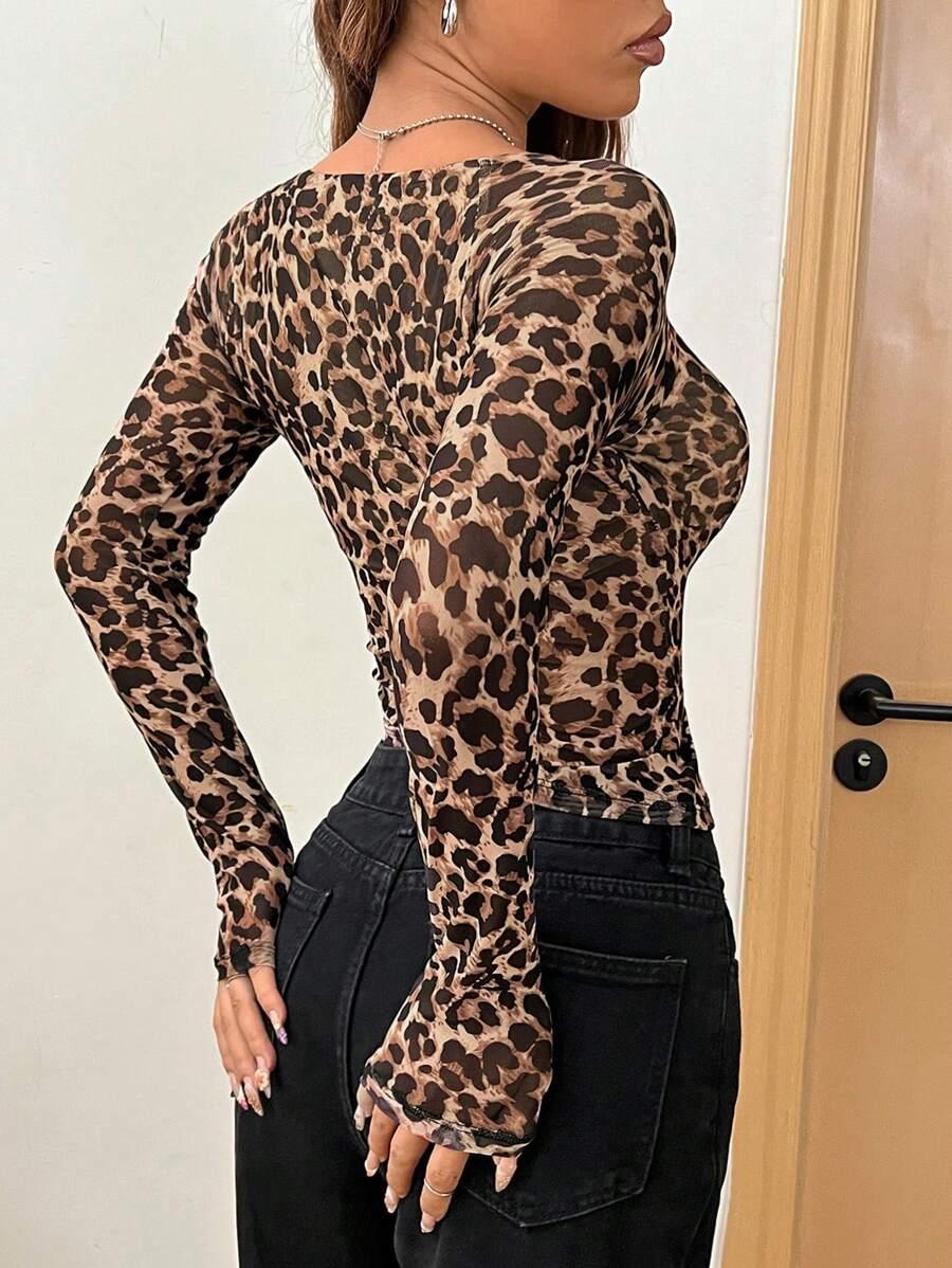 TOP ANIMAL PRINT