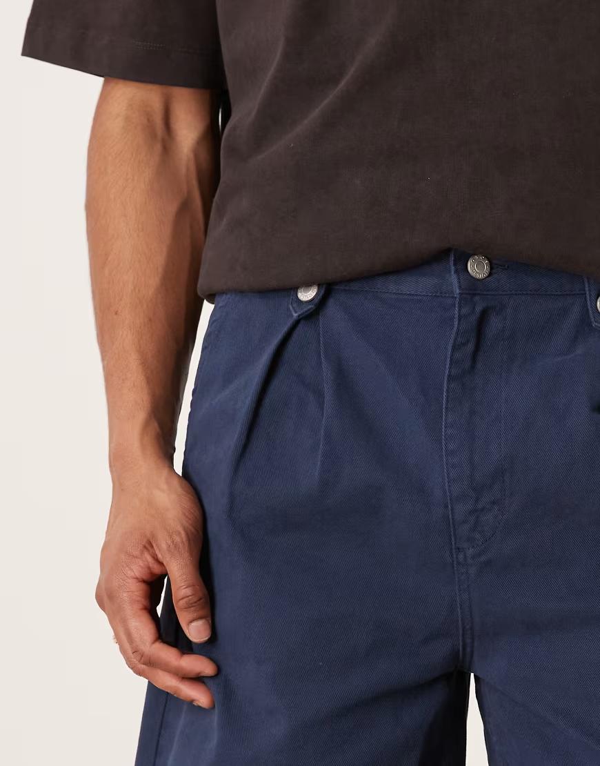 GRANATOWE SPODENKI JEANS