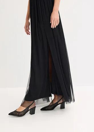 SUKIENKA WIECZOROWA MAXI PLUS SIZE DEKOLT V 