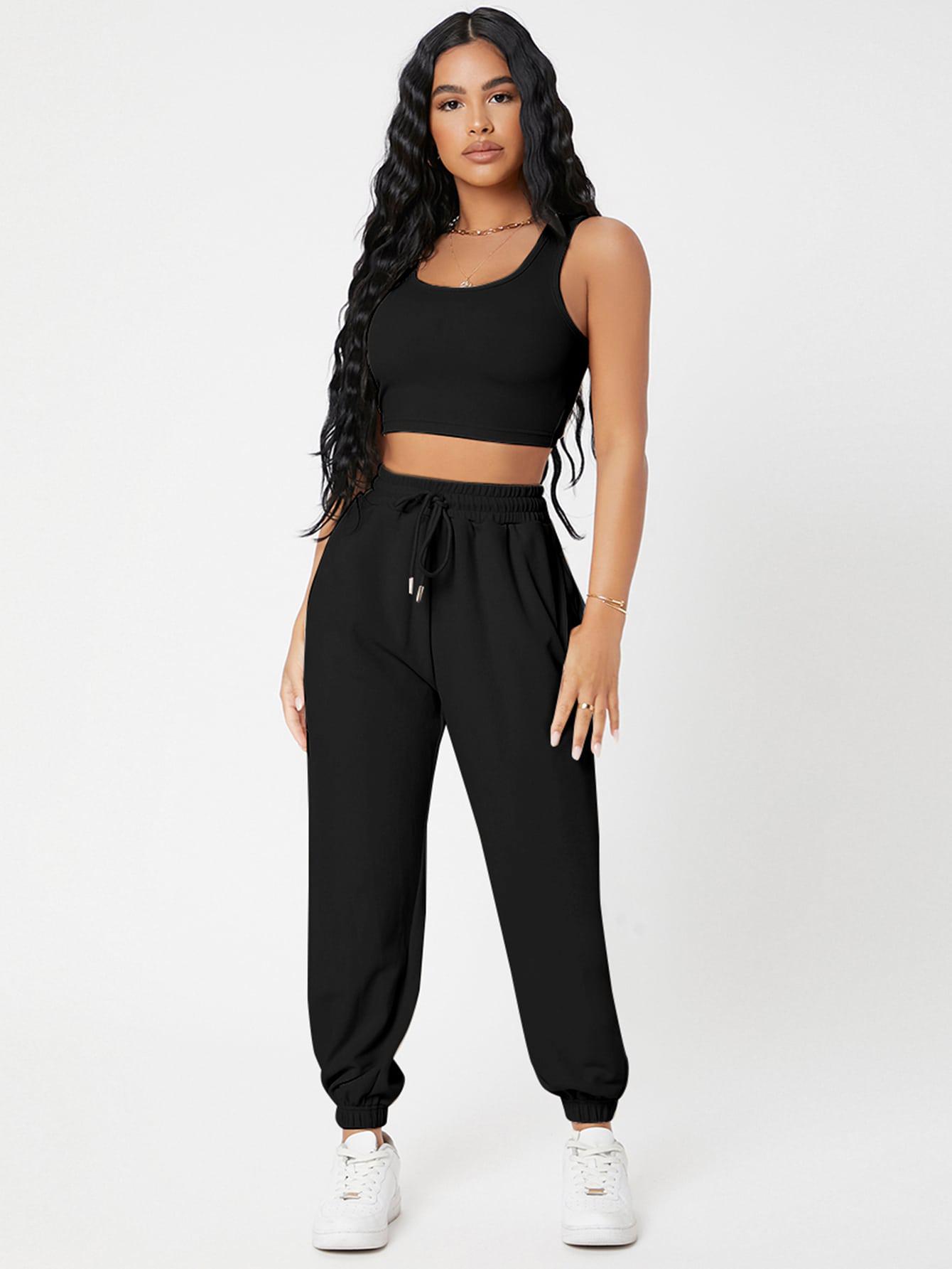 CZARNY TOP BASIC 