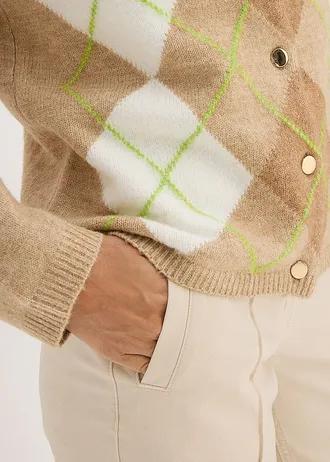 SWETER ROZPINANY GRAFICZNY WZÓR
