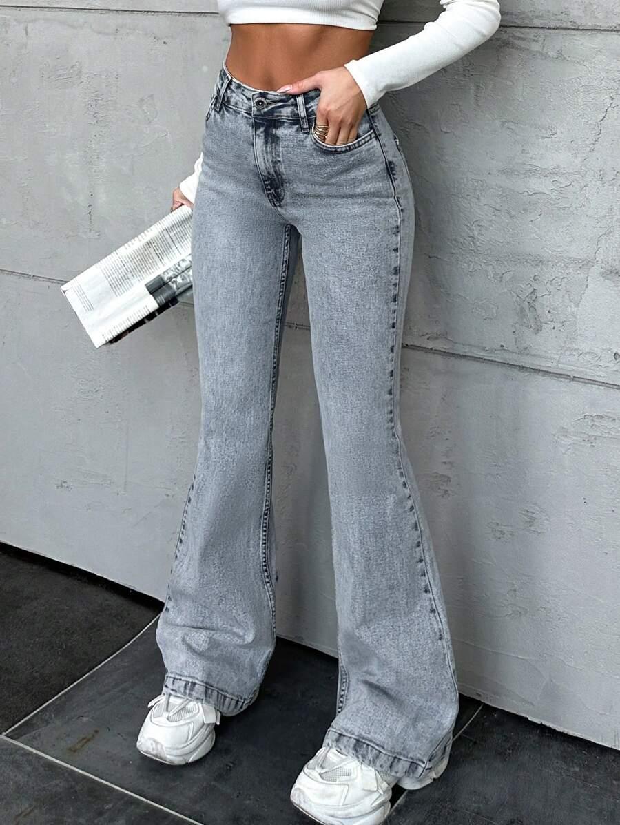 NIEBIESKIE SPODNIE JEANS