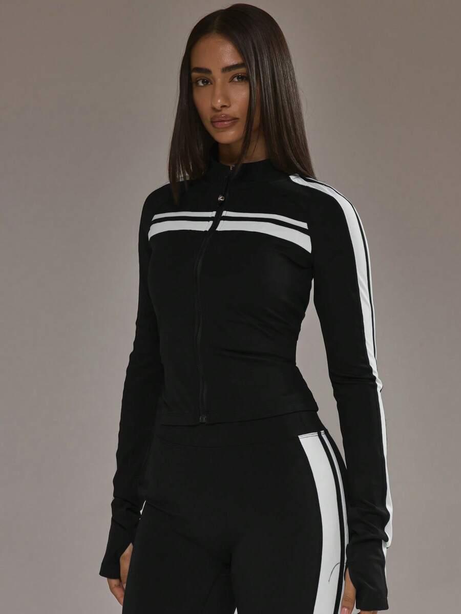 CZARNA BLUZA ZAMEK
