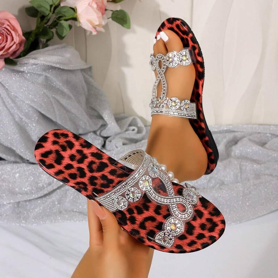 klapki animal print