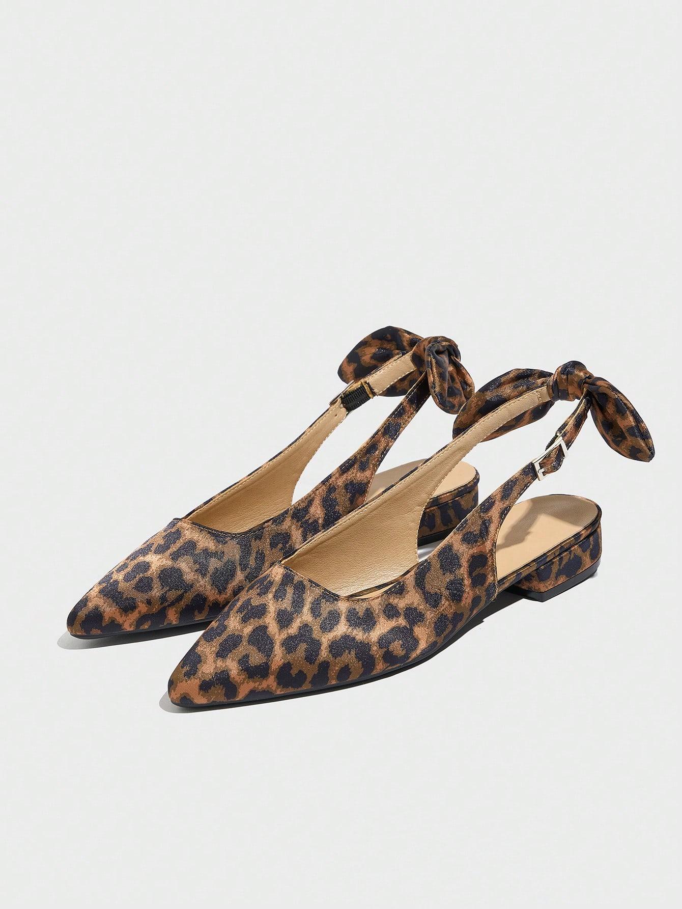 CZÓŁENKA PŁASKI OBCAS ANIMAL PRINT
