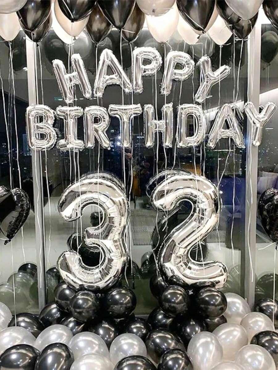 balon w kształcie cyfry 2